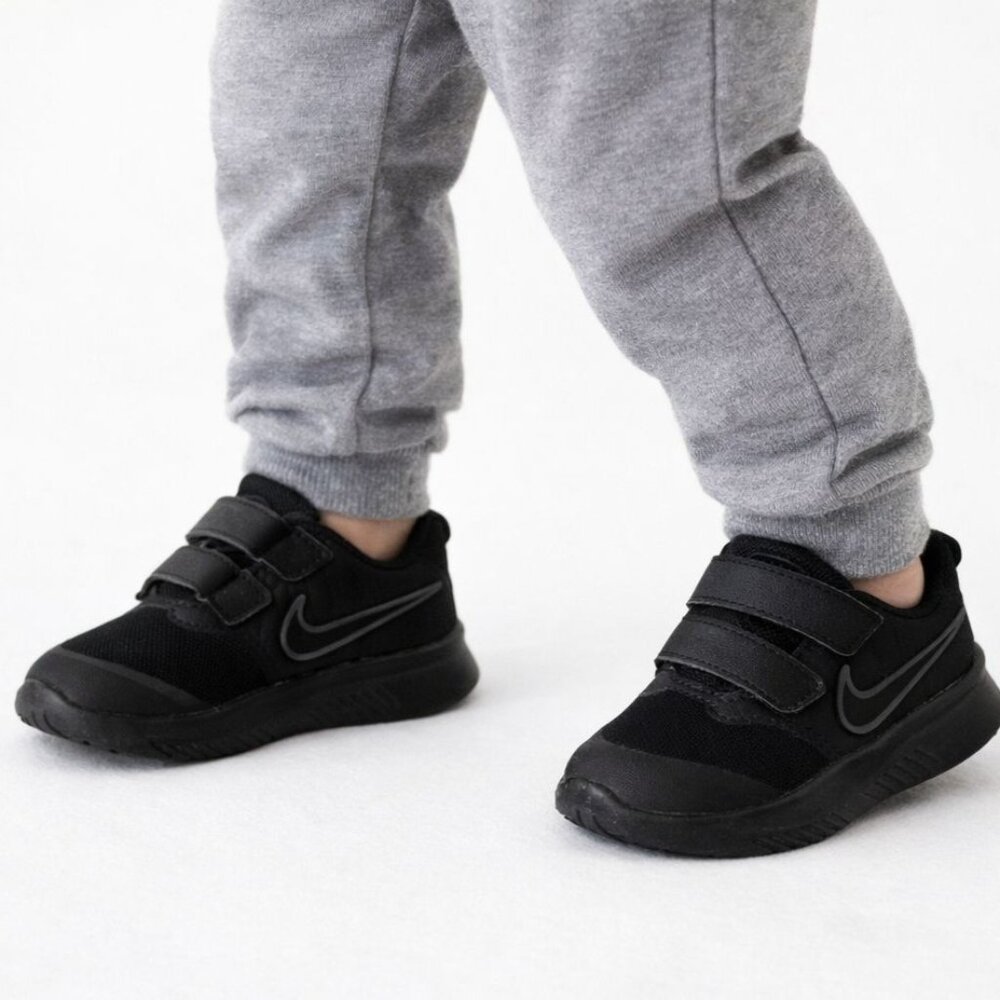 NIB Nike Star Runner 2 TDV Toddler Shoe Sneaker AT1803-003 Black Size 5C